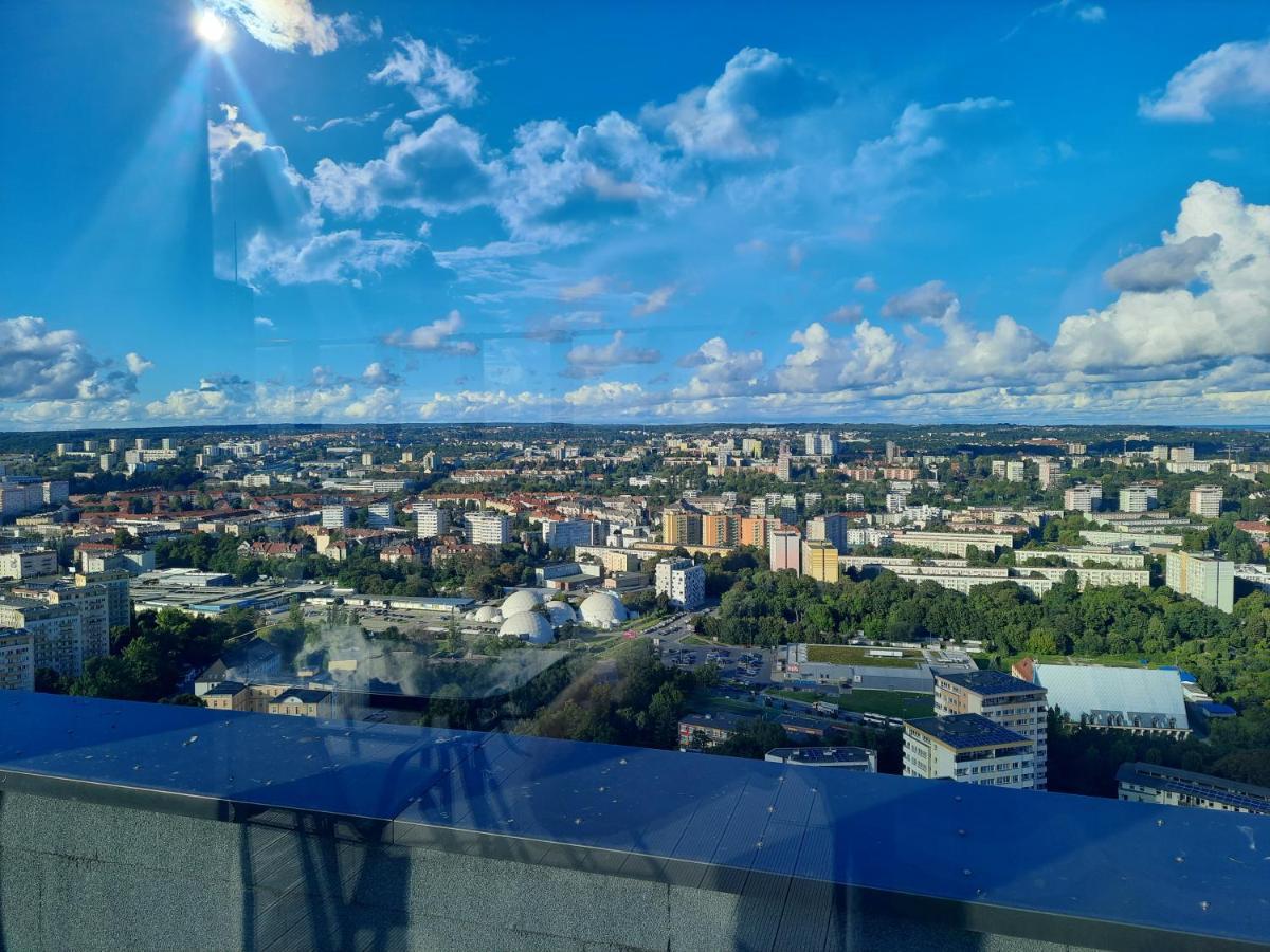 Hanza Tower Sunny Apartment Szczecin Buitenkant foto
