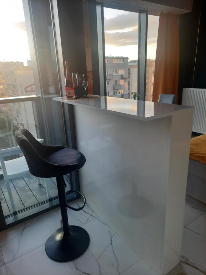 Hanza Tower Sunny Apartment Szczecin Buitenkant foto