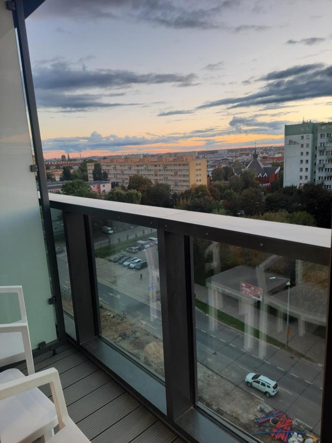 Hanza Tower Sunny Apartment Szczecin Buitenkant foto